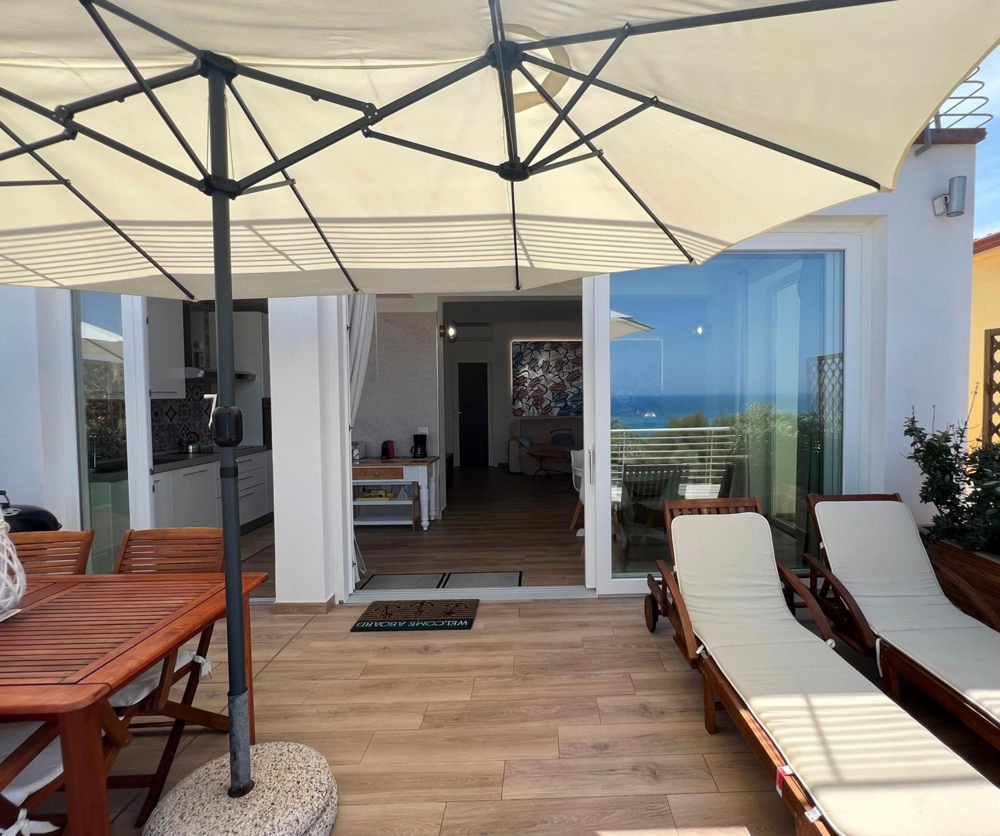 Alba Stupendo Appartamento In Villa Fronte Mare - Golfo Dell'Asinara - Internet Free ヴァッレドーリア エクステリア 写真